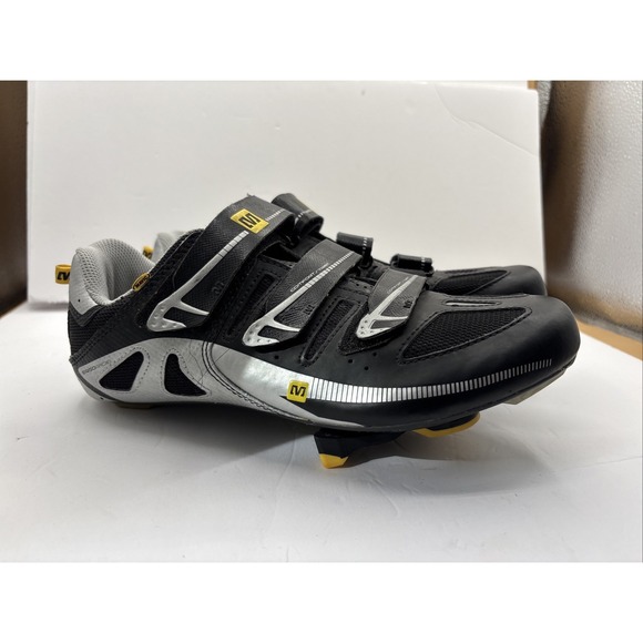Mavic Shoes Womens Size 7 Ergo Ride MTB Cycling Cleats Sneakers Black - Picture 7 of 13